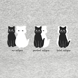 Phases of the Cat Eclipse T-Shirt